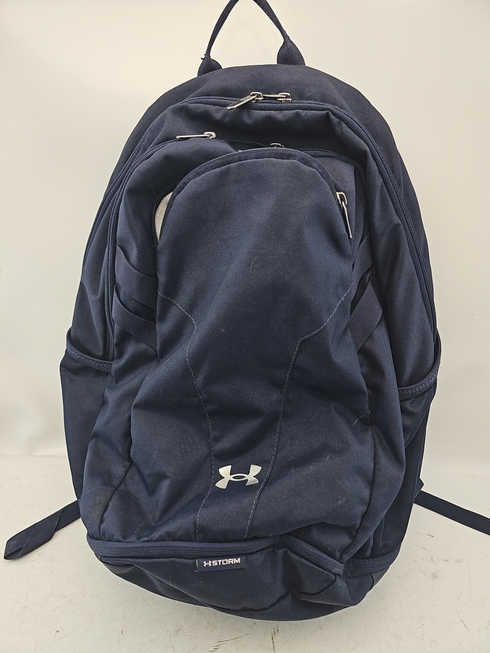Under Armour Hustle 5.0 Team Navy Blue Backpack